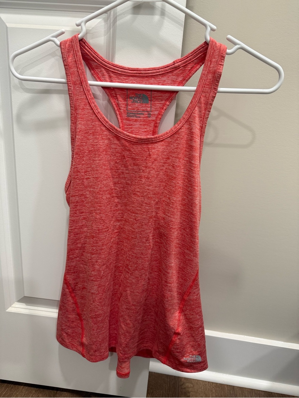 The North Face Women’s Heathered Coral Pink Racerback Tank